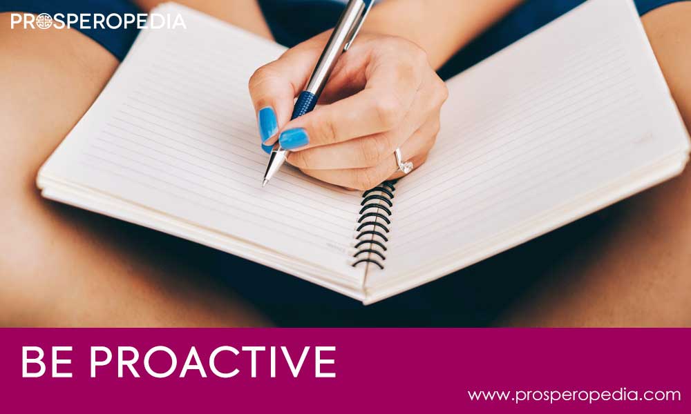 1st Habit Be Proactive - 7 Habits of Highly Effective People