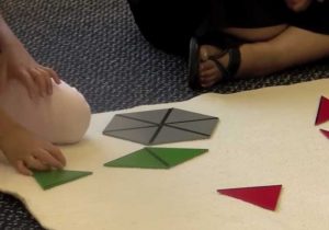 Constructive Triangles Montessori Program Sensory Education