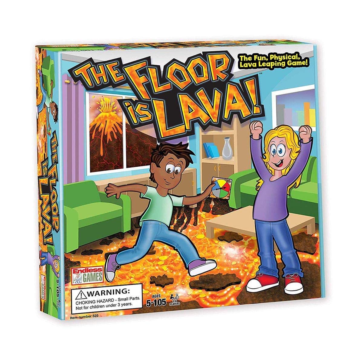 The Floor is Lava - Top 3 Christmas Party Games of 2018